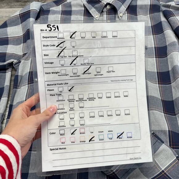 Brooks Brothers 1818 Regent Blue Gray Mens XL Buffalo Plaid Button Down Shirt‎ - Picture 8 of 8